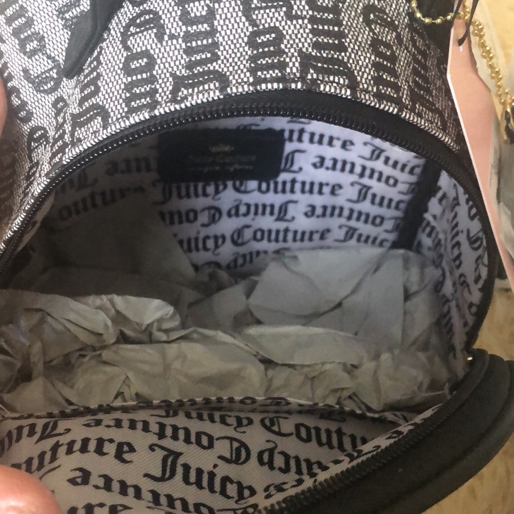 Juicy Couture Monogrammed Mini Backpack Keychain - image 6
